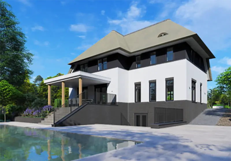 Opdracht villa Otter Installatie
